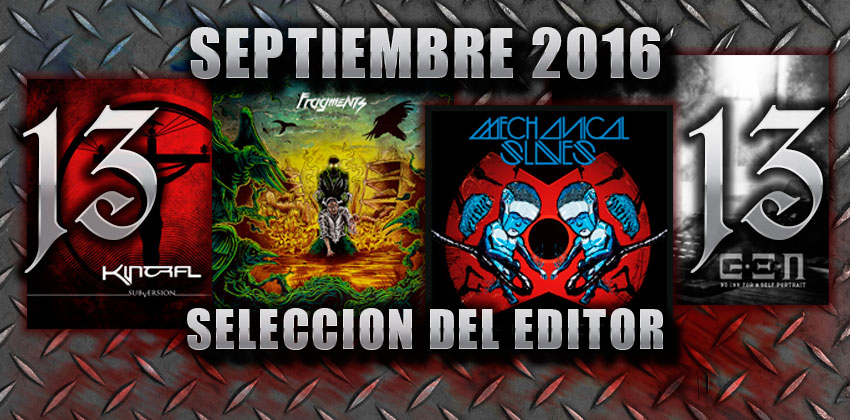 Destacados Septiembre Parte XIII ~ Seleccion del Editor