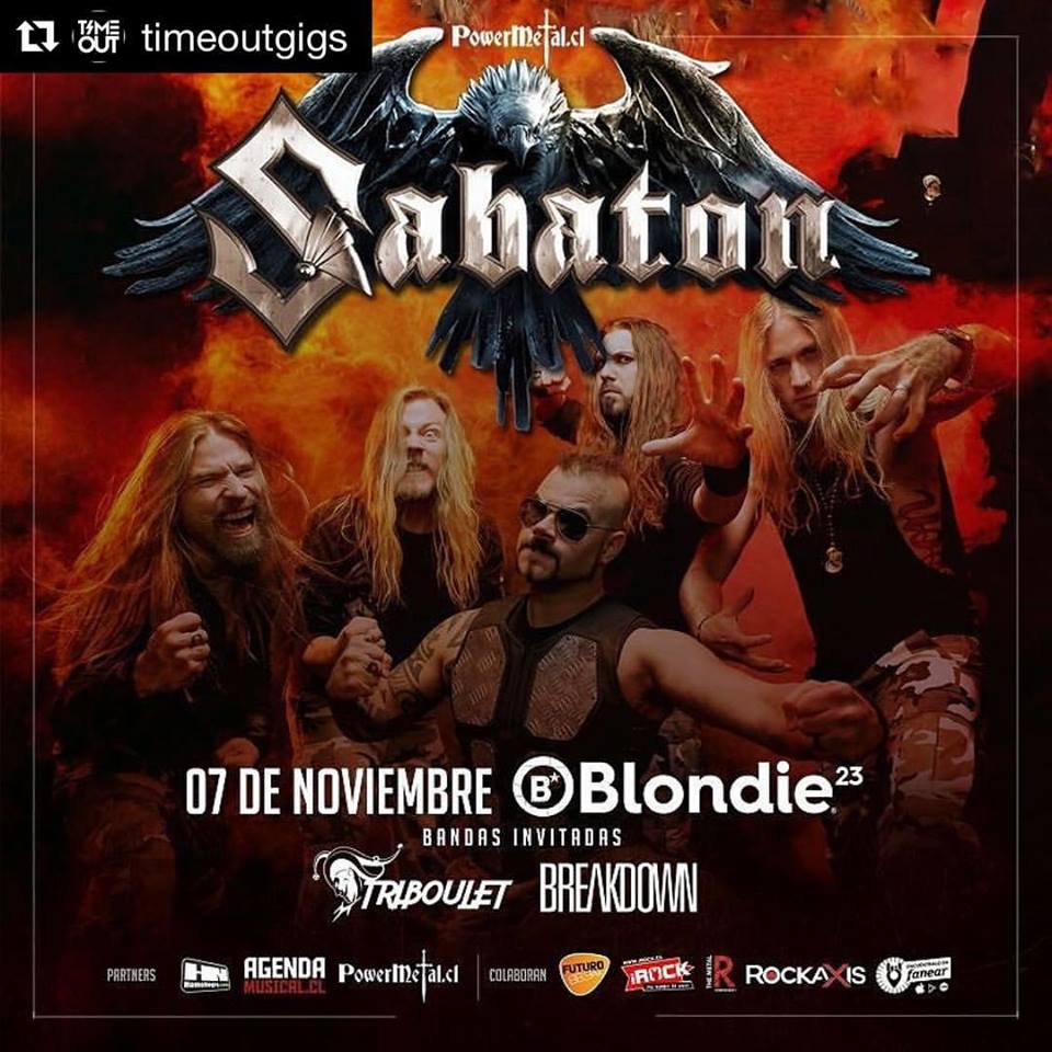 Sabaton en Chile 