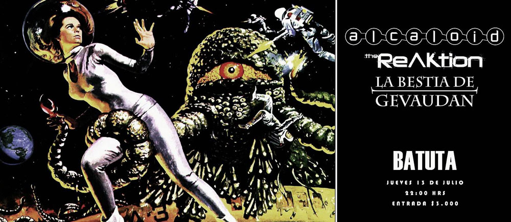 Alcaloid / The ReAktion / La Bestia de Gevaudan en La Batuta