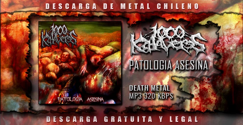Download ~ 1000 Kadaveres ~ Patologia Asesina ~ Death Metal