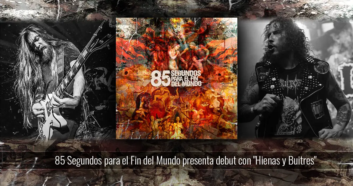 85 segundos para el fin del mundo: Duo chileno presenta debut con "Hienas y Buitres"