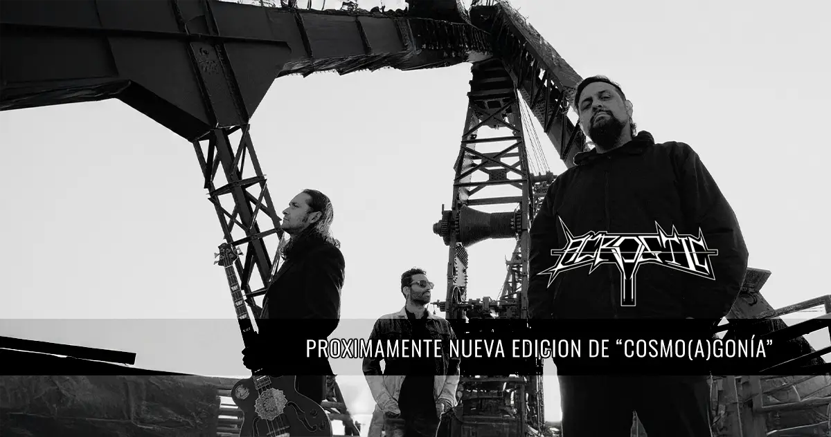 Acrostic (Chile) anuncia el lanzamiento en formato cd del álbum COSMO(A)GONÍA