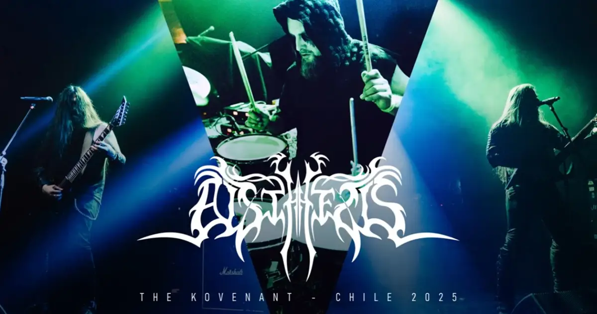 Aisthesis registra su paso por Teatro Cariola junto a Covenant