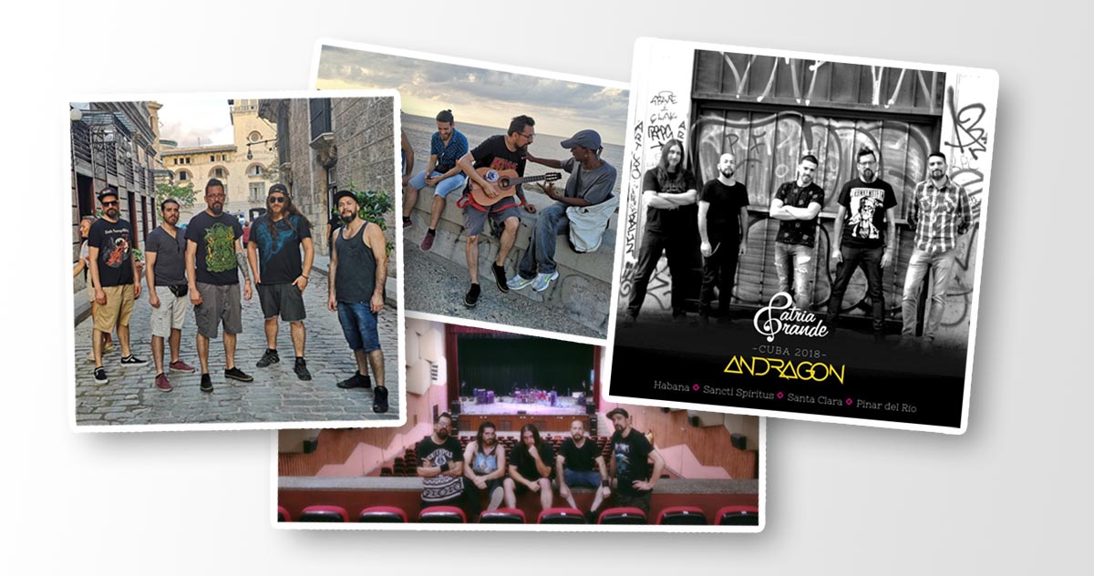 Andragon lanza microdocumental de su gira por Cuba