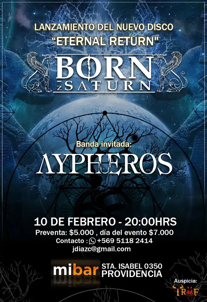 Lanzamiento oficial de lo nuevo de Born in Saturn