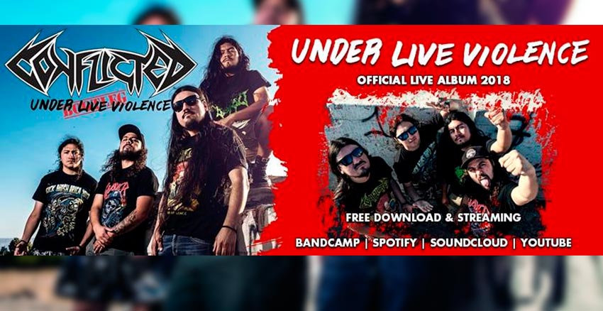 Under Live Violence: El Album en Vivo de Conflicted