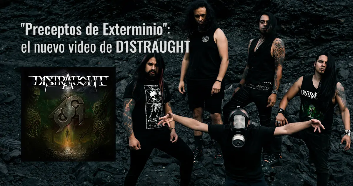 "Preceptos de Exterminio": el nuevo video de D1straught