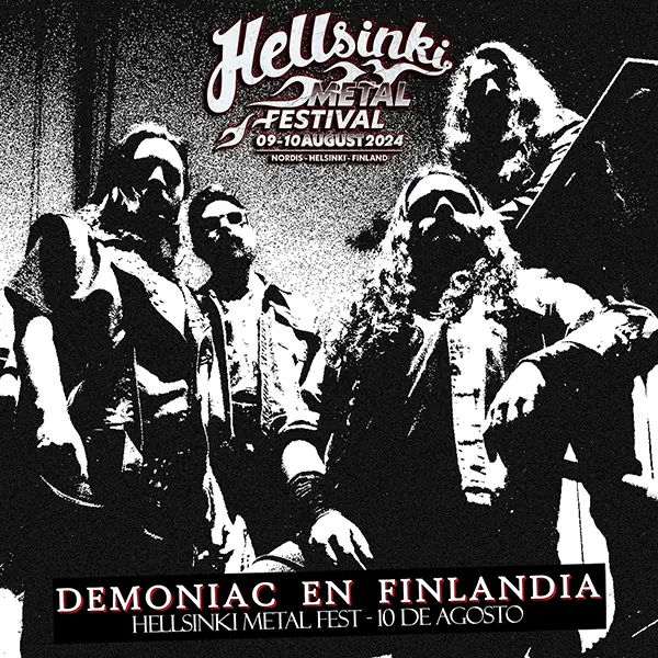 Demoniac representará a Chile en el Hellsinki Metal Festival 2024