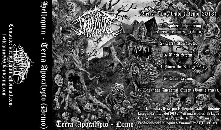 Hellequin ~ Terra Apocalypto (Demo) ~ Black Metal