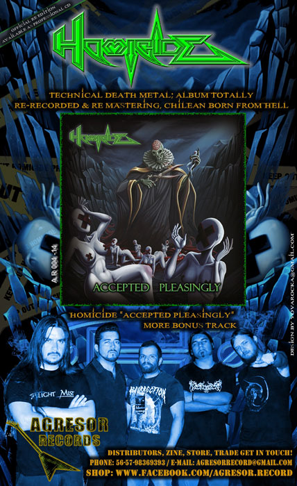 Homicide reedicion de Accepted Pleasingly