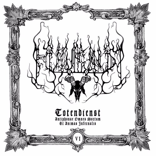 Horns ~ Totendienst - Antiphonae Omnes Mortum Et Animas Infernalis ~ Black Metal
