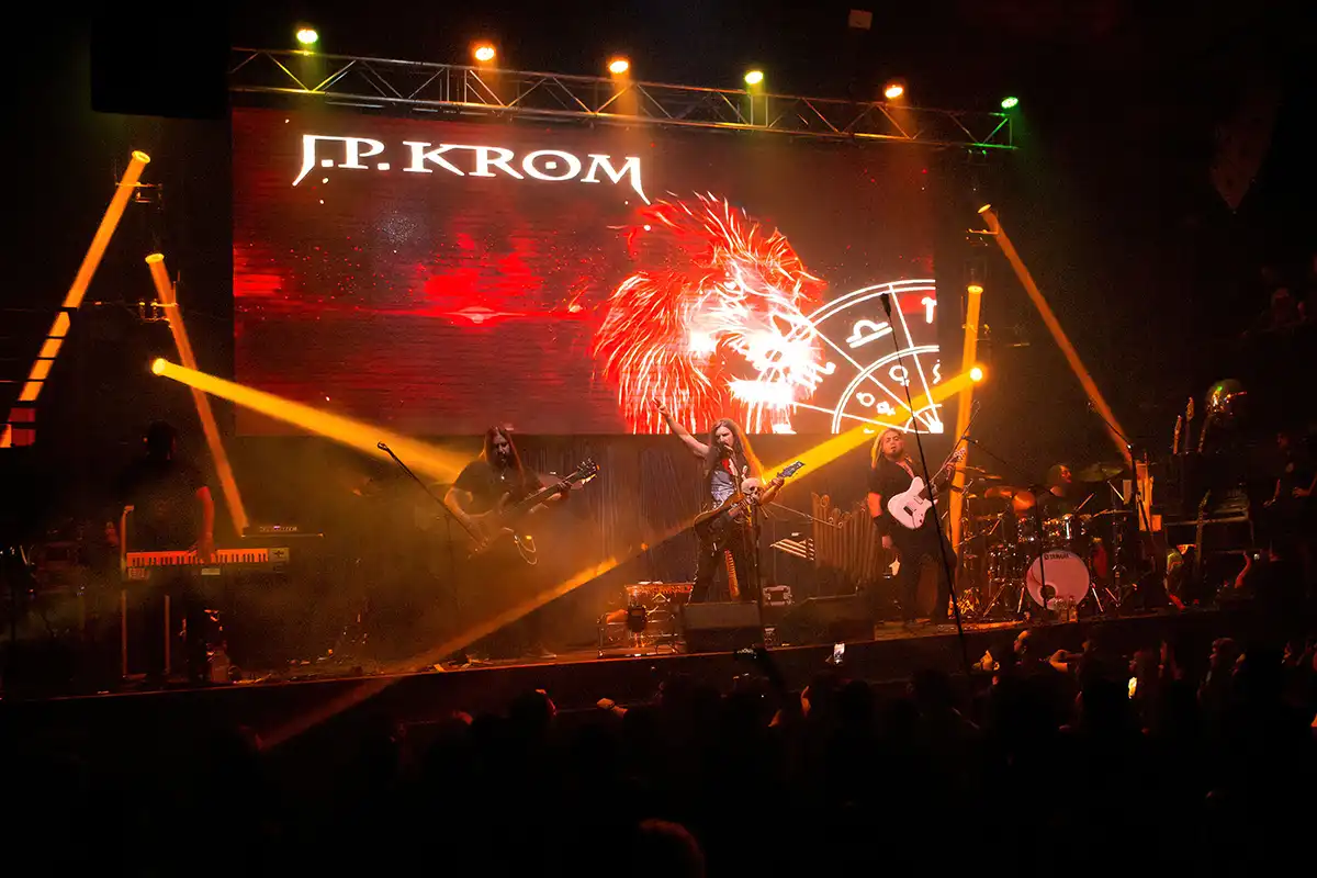J.P. KROM lanza el disco en vivo [Tower of Illusion Live]