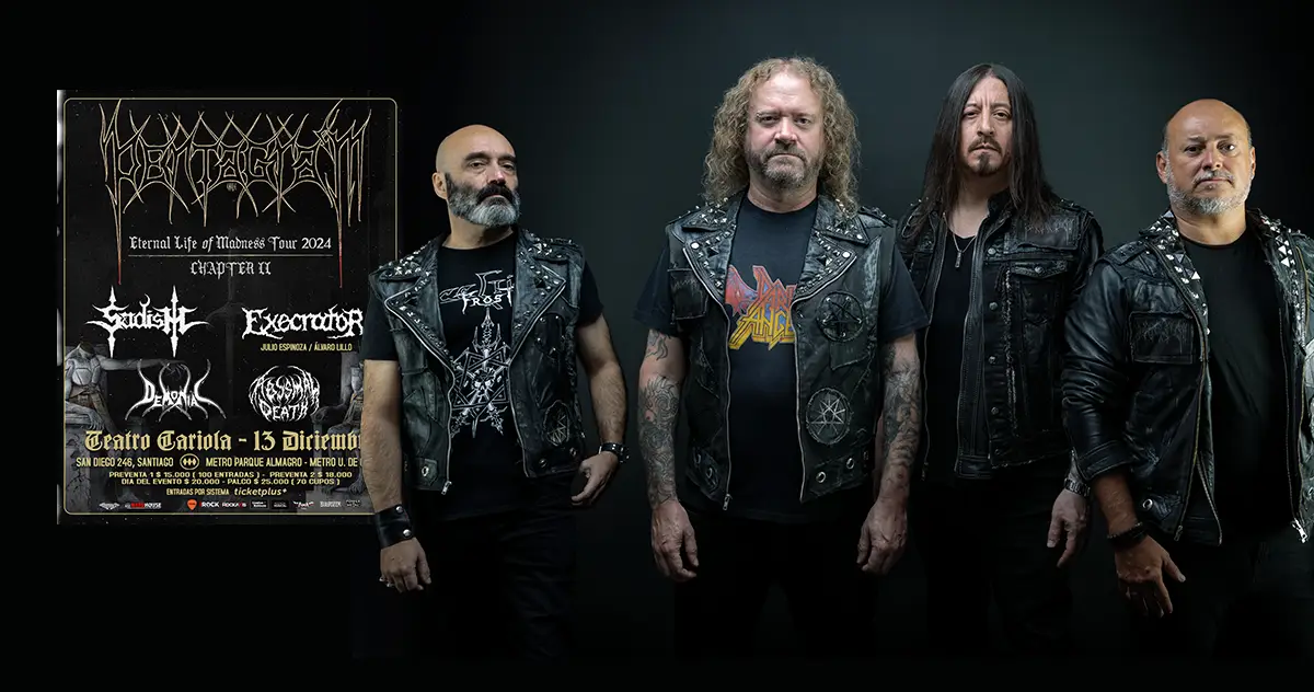 Pentagram cierra la gira de su último disco en diciembre