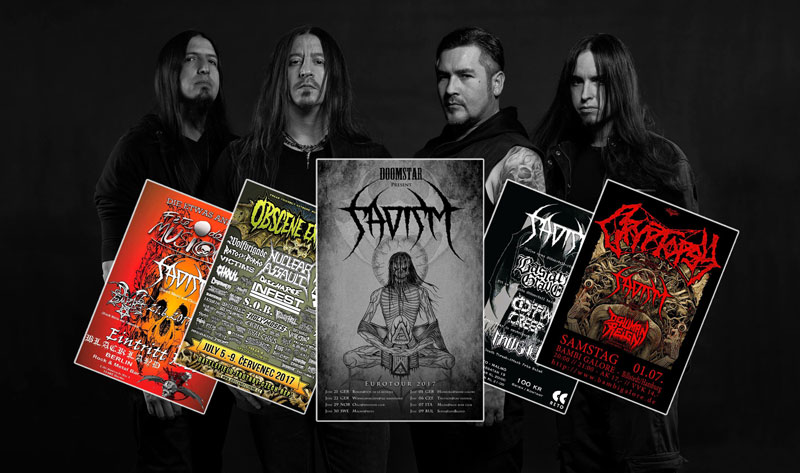 Sadism inicia gira Europea