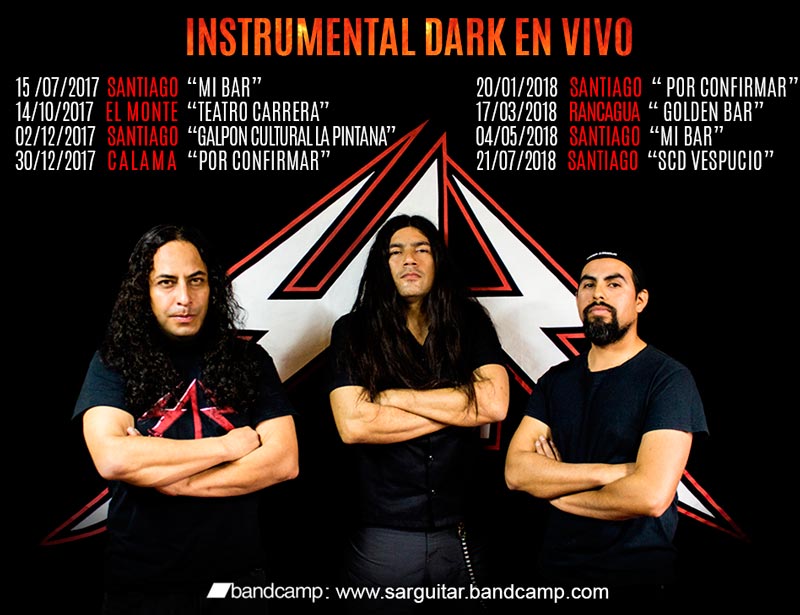 Instrumental Dark En Vivo - Fechas