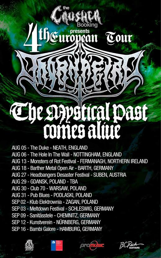 Thornafire en su cuarta de gira por Europa