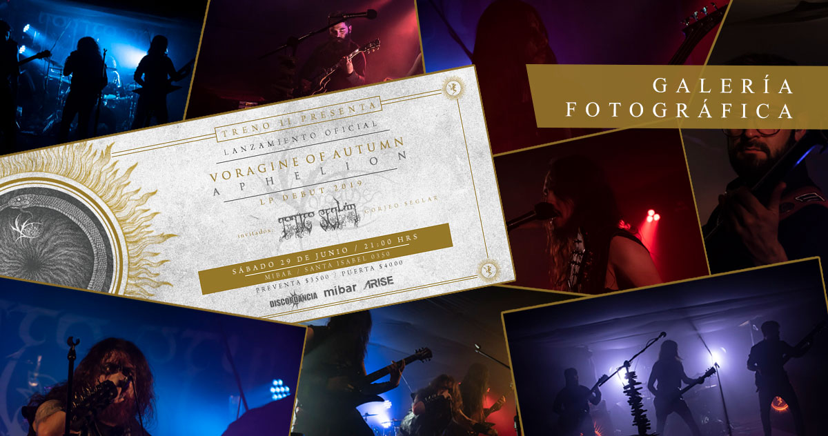 29/06 - Treno II: Lanzamiento Oficial Álbum Aphelion