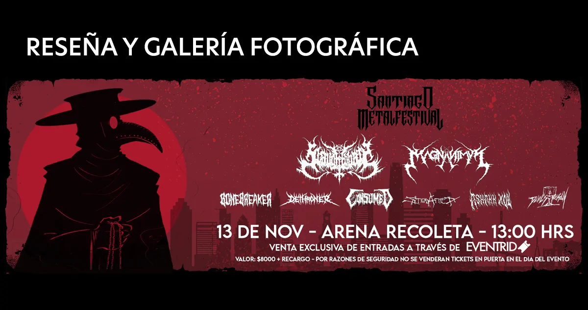 Reseu00f1a Santiago Metal Festival | 13/11/2021