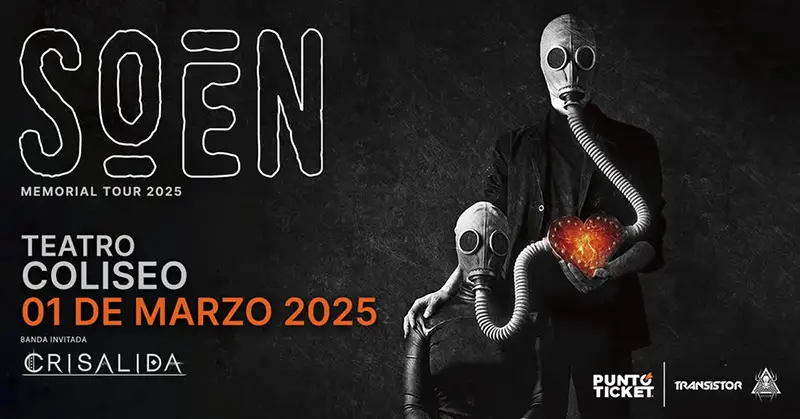 Soen - 28/01 - 01/03 - Teatro Coliseo. Santiago