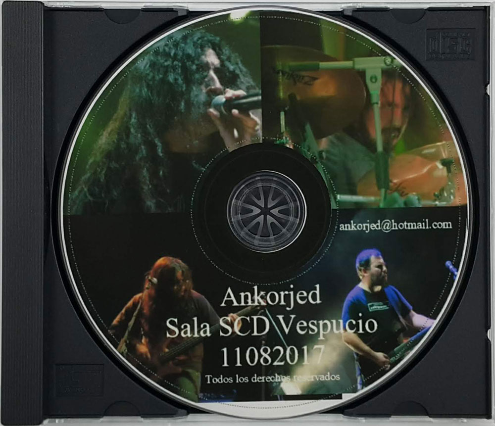 Ankorjed en vivo en Sala SCD Vespucio