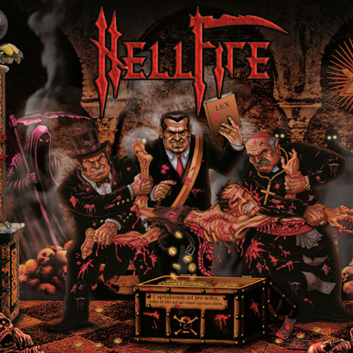Hellfire - Pain will never end - LP 2018 - Death Thrash Metal