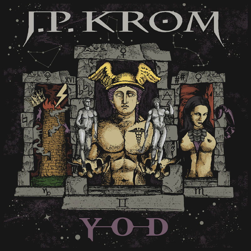 JP Krom: YOD | EP 2021 - Astro Metal - Goth Metal