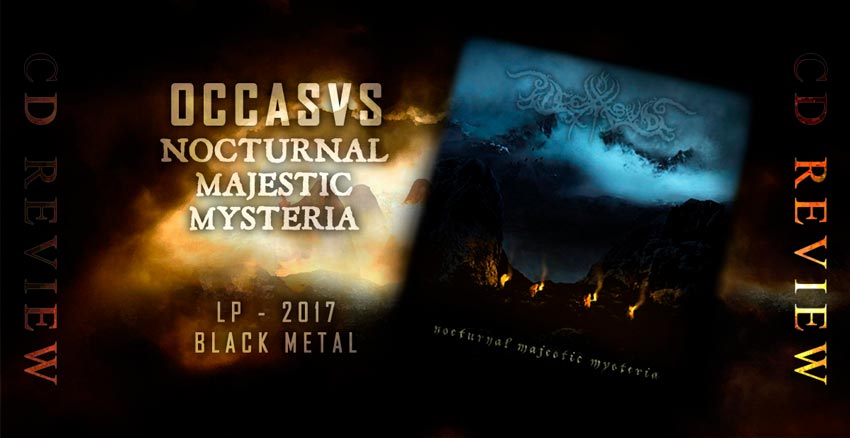 Occasvs - Nocturnal Majestic Mysteria - LP 2017 - Black Metal