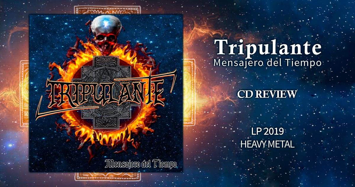  Tripulante: Mensajero del Tiempo  LP 2019 - Heavy Metal