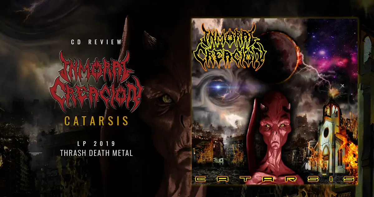 Inmoral Creaciu00f3n: Catarsis | LP 2019 - Thrash Death Metal