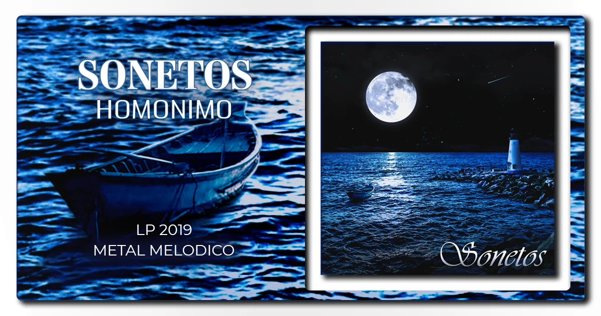 Sonetos (homonimo) - LP 2019 - Melodic Metal