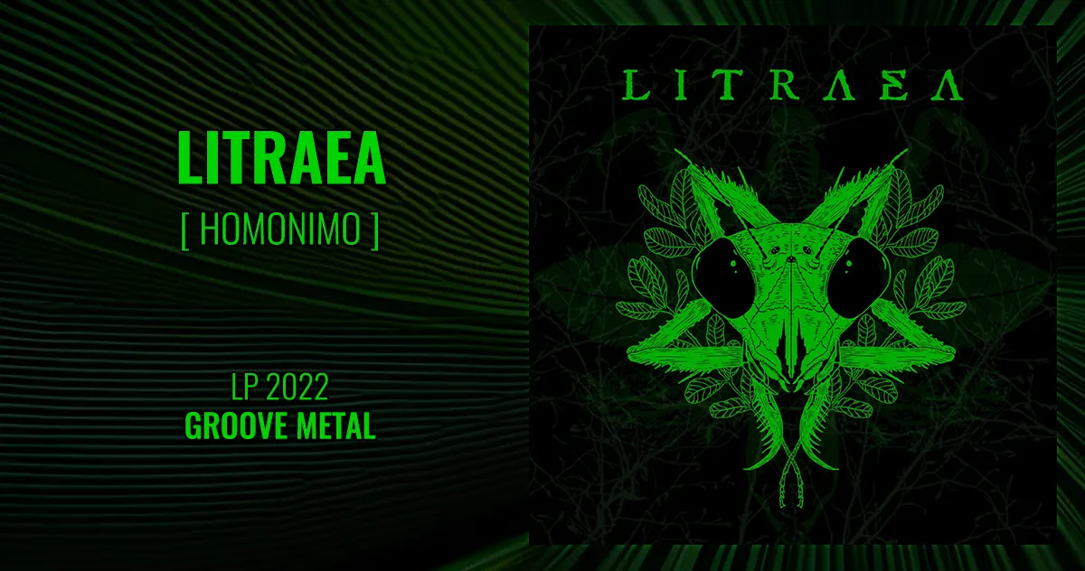 Litraea: Litraea | LP 2022 - Groove Metal