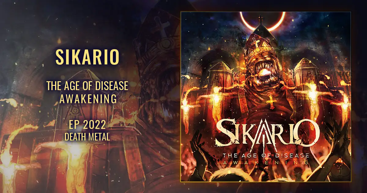 Sikario: The Age of Disease: Awakening | EP 2022 - Death Metal