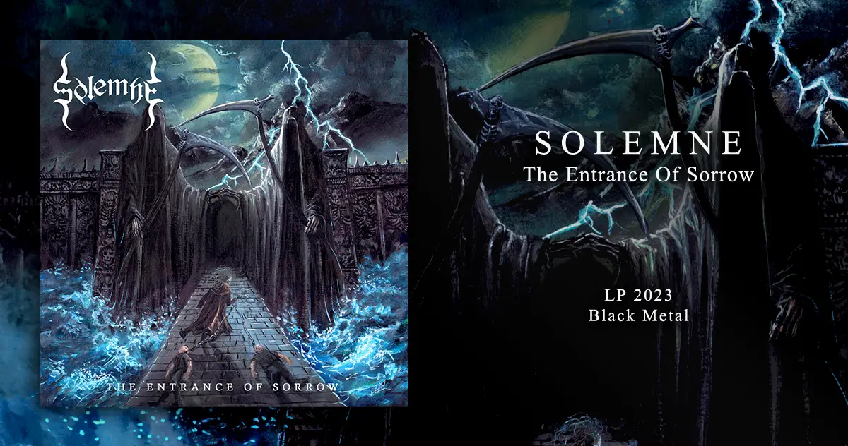  Solemne: The Entrance of Sorrow | LP 2023 - Black Metal