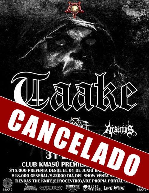 Taake en Chile es Cancelado
