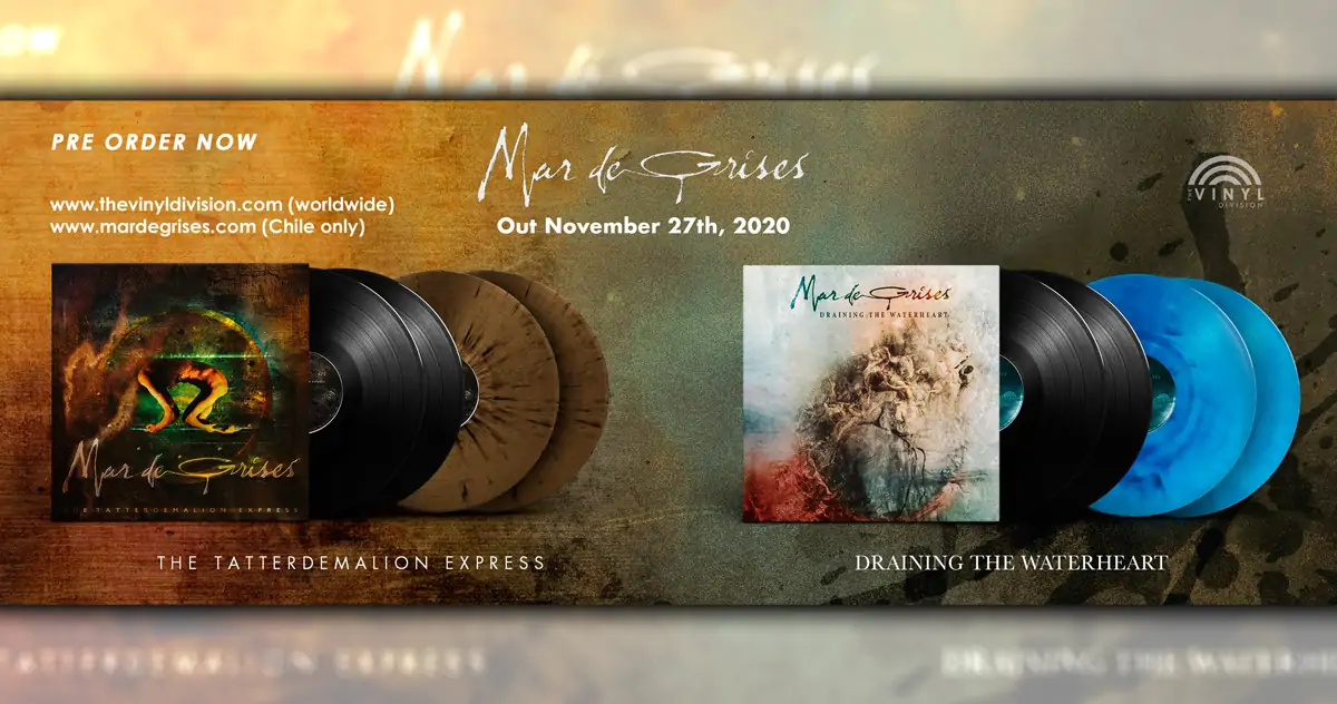 Mar de Grises lanzará en vinilo de 2 de sus discos