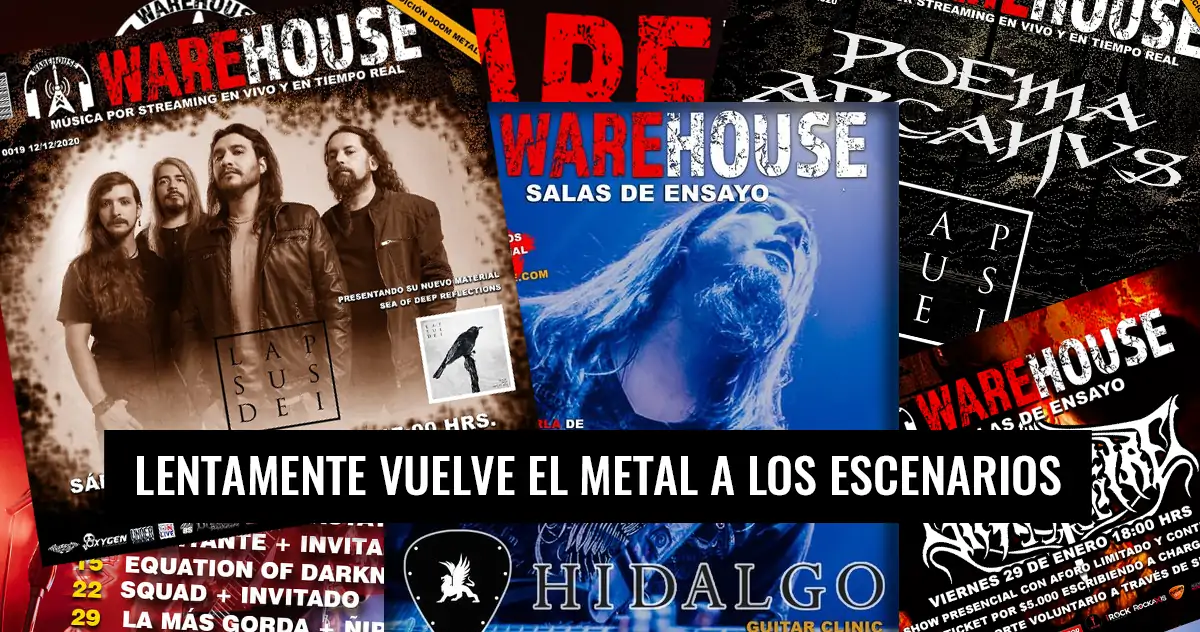 Lentamente vuelve el Metal a los escenarios