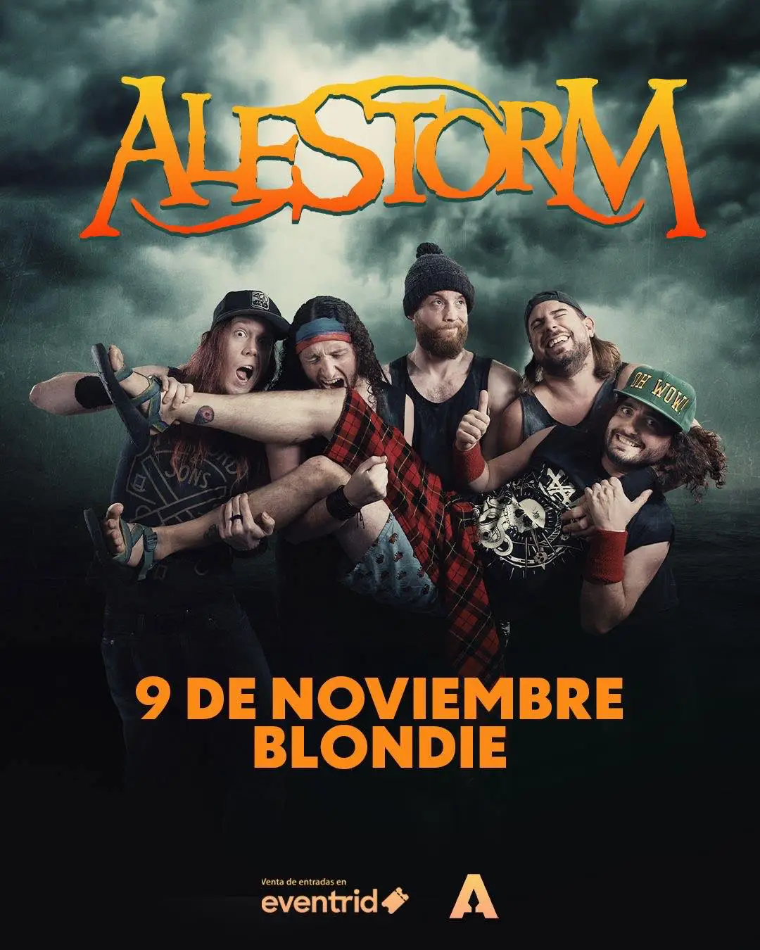 Alestorm en la Blondie