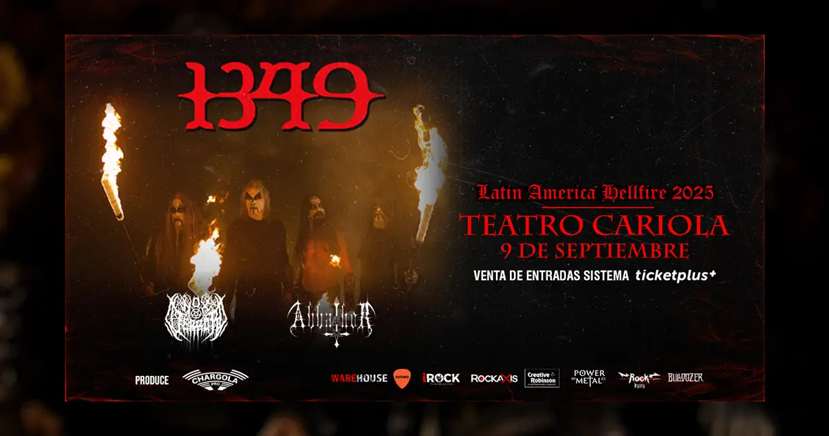 1349 confirma su debut en Chile