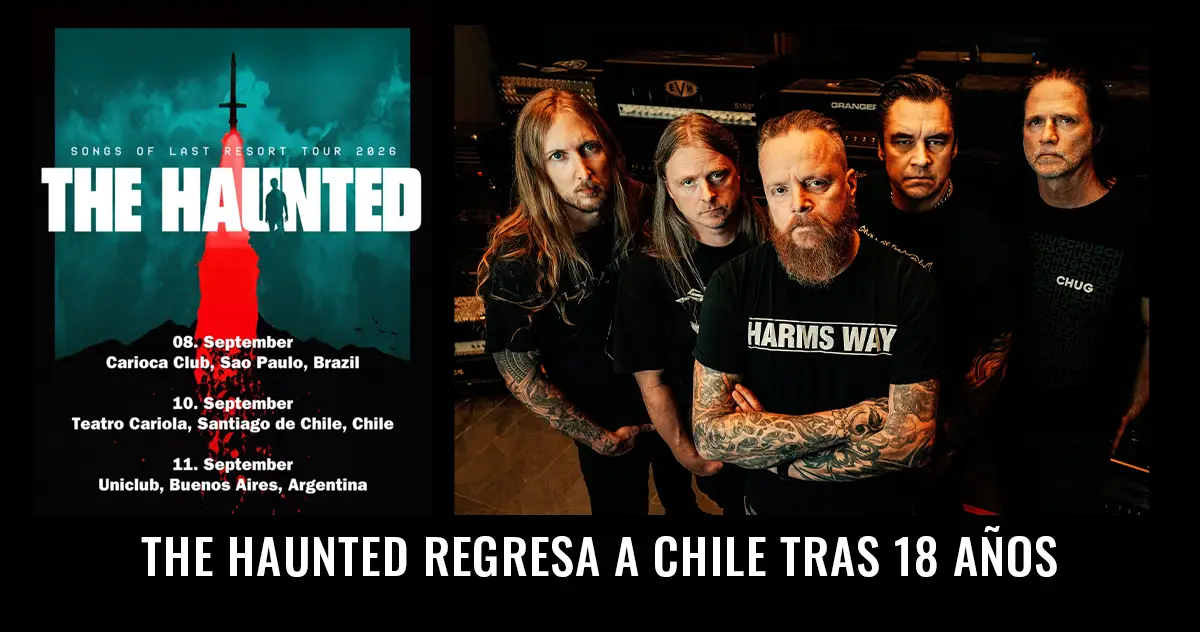 The Haunted regresa a Chile tras 18 años