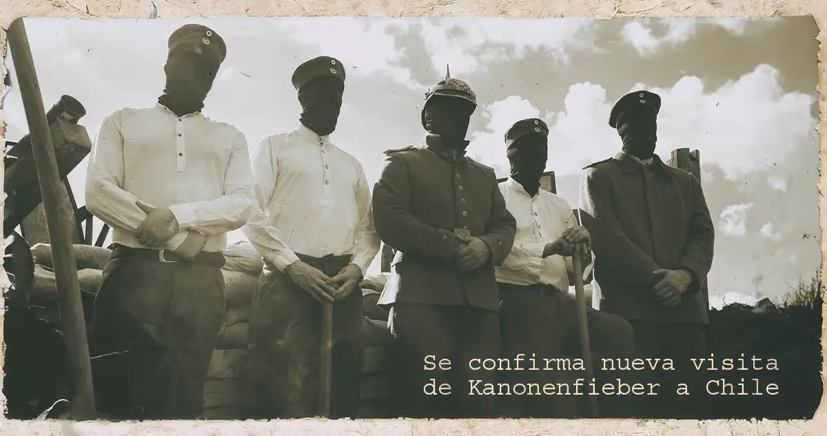 Se confirma nueva visita de Kanonenfieber a Chile