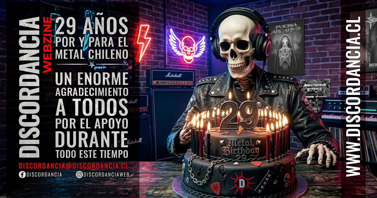 Feliz Cumpleaños Discordancia Webzine!!!