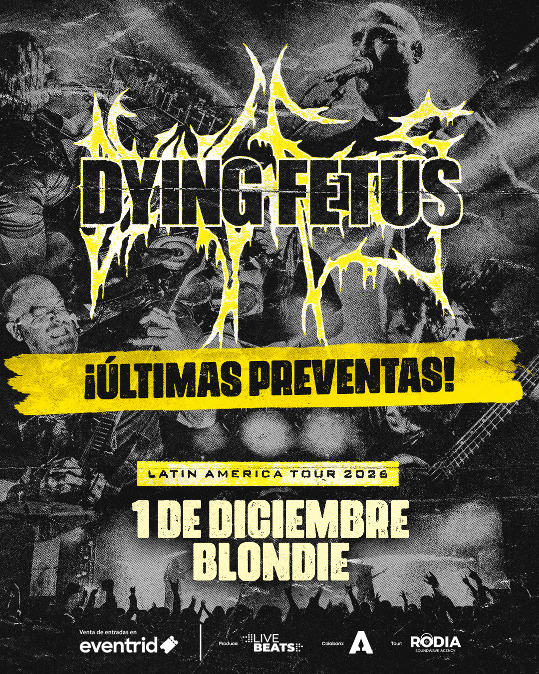 Dying Fetus confirma concierto en Chile para diciembre