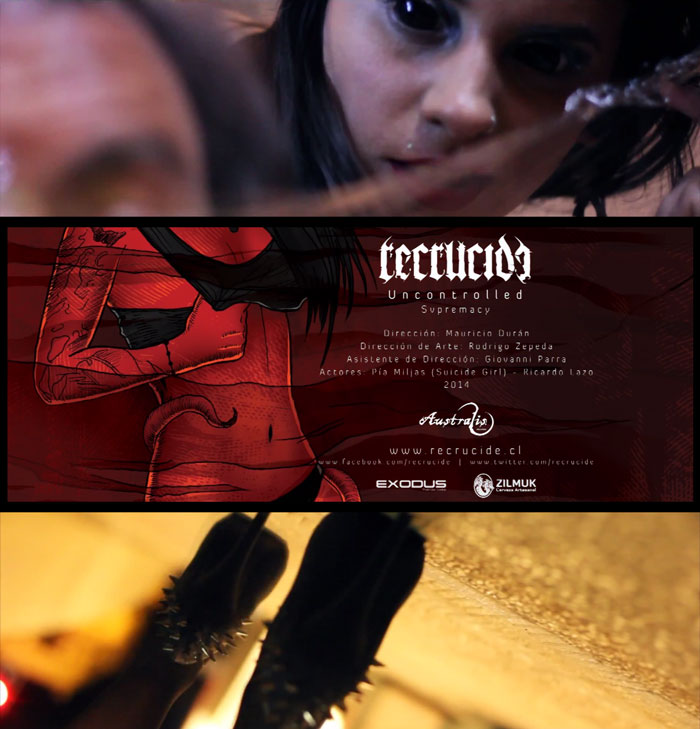 Recrucide Uncontroled videoclip