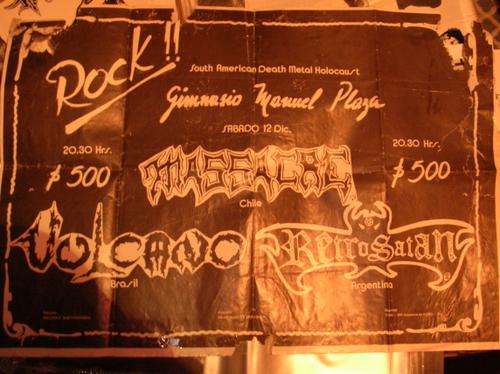 Escupitajos - Massacre - Vulcano - Retrosatan