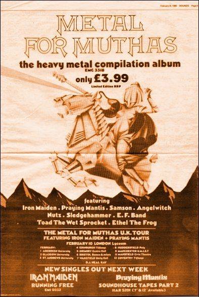 NWOBHM - Metal For Muthas Tour