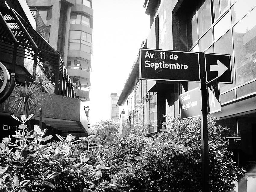 Calle 11 de Septiembre, ahora llamada Nueva Providencia