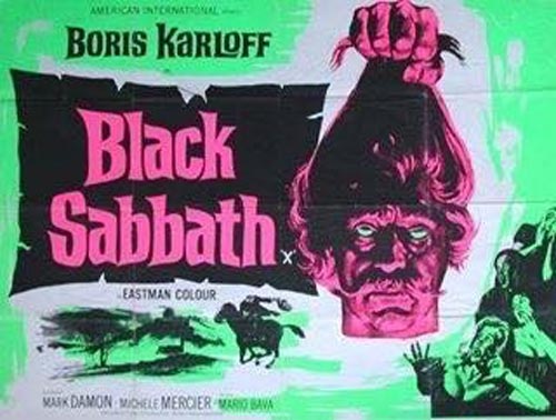 Afiche pelicula Black Sabbath