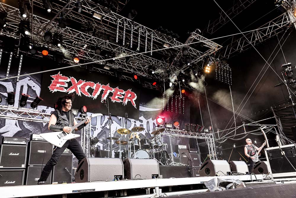 Exciter años en la actualidad - En concierto