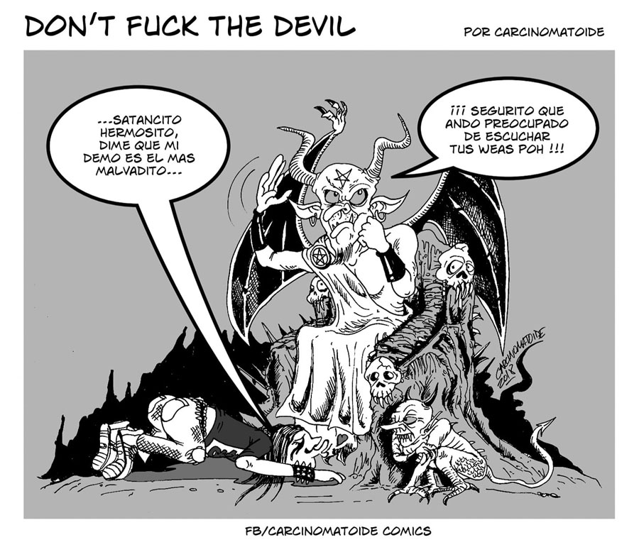 Dont fuck the Devil por Pancho Carcinoma