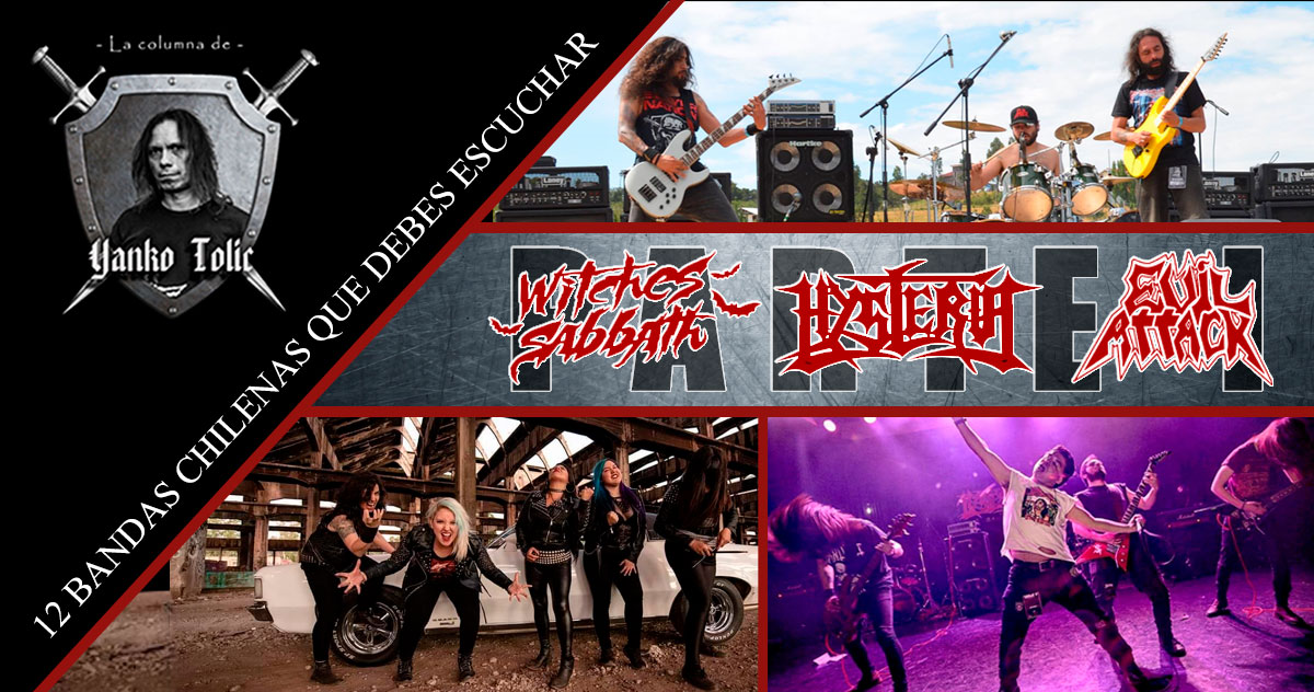 Yanko Tolic | 12 bandas de Metal que hierven Chile y que debes escuchar | Opus I